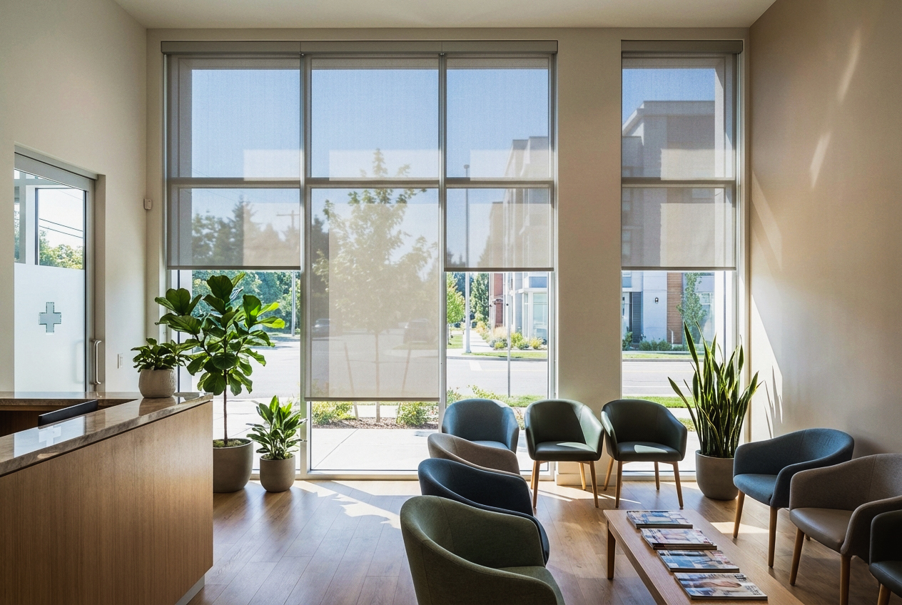 Store intérieur sur mesure micro-perforé